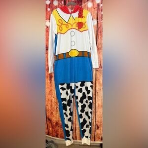 Disney Toy Story Union Suit Women's Jessie Costume One-Piece Pajama Union Suit